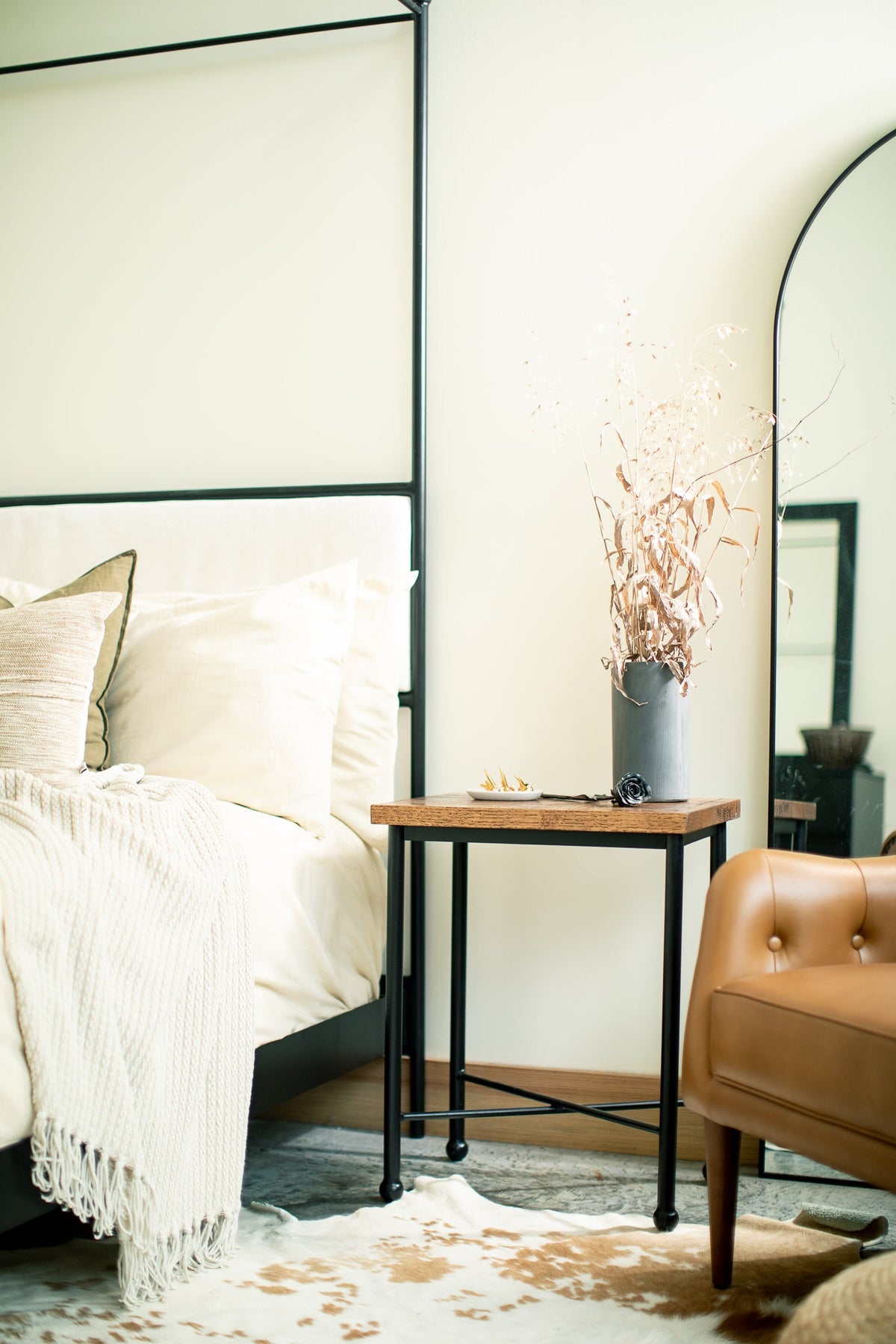 Corinth Hand-Forged Iron Side Table – view 8