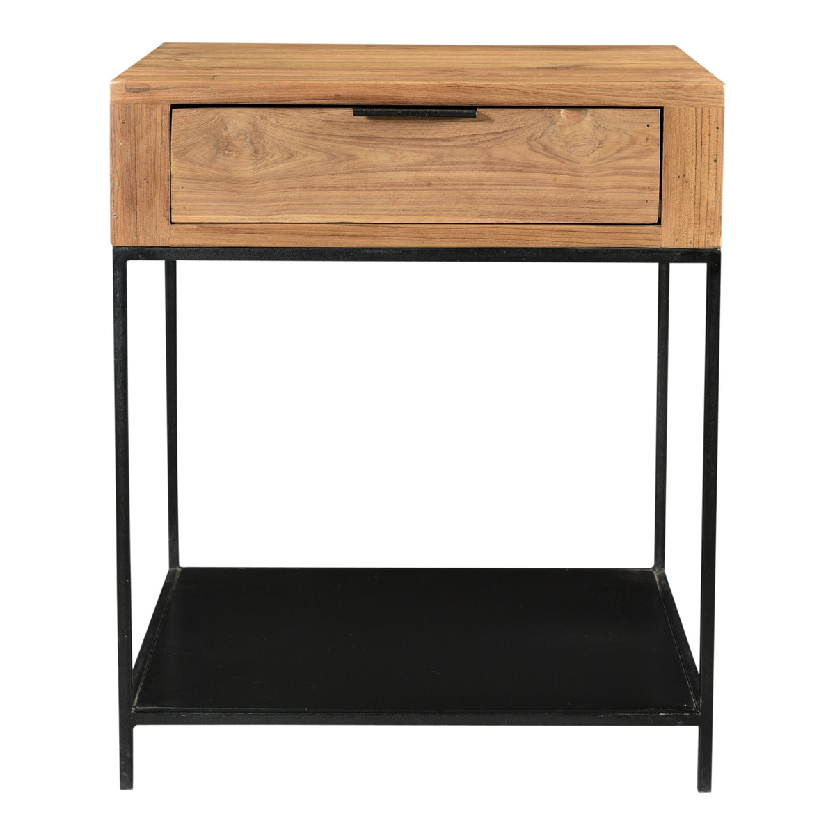 Joliet Side Table – 20" Solid Teak Side Table (1)