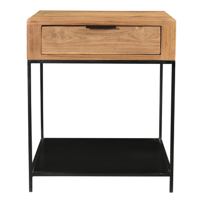 Joliet Side Table – 20" Solid Teak Side Table (1)