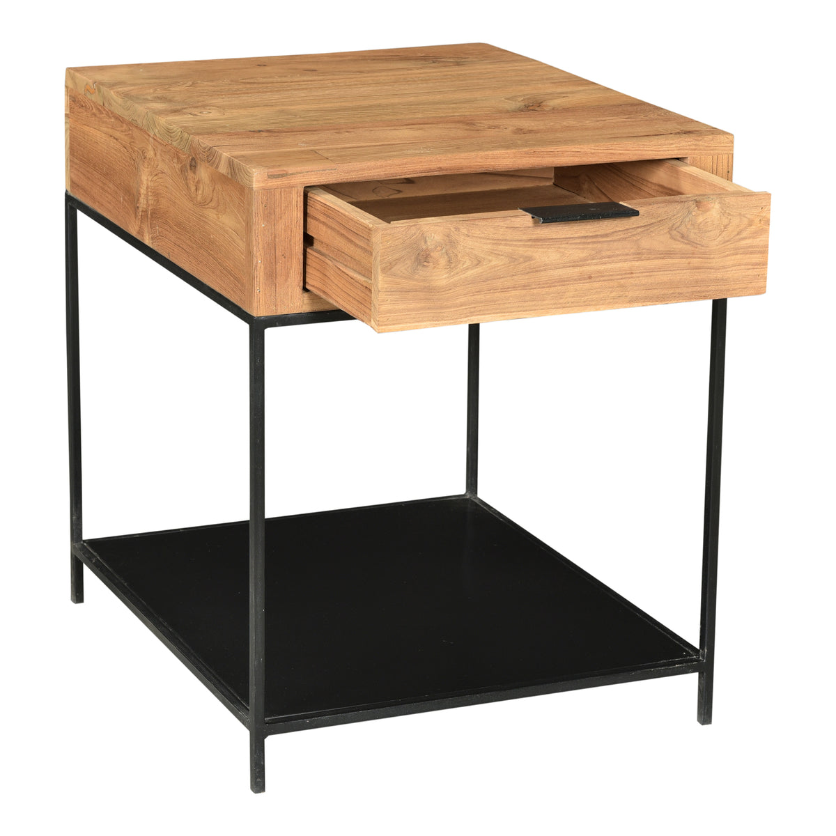 Joliet Side Table – 20" Solid Teak Side Table (3)