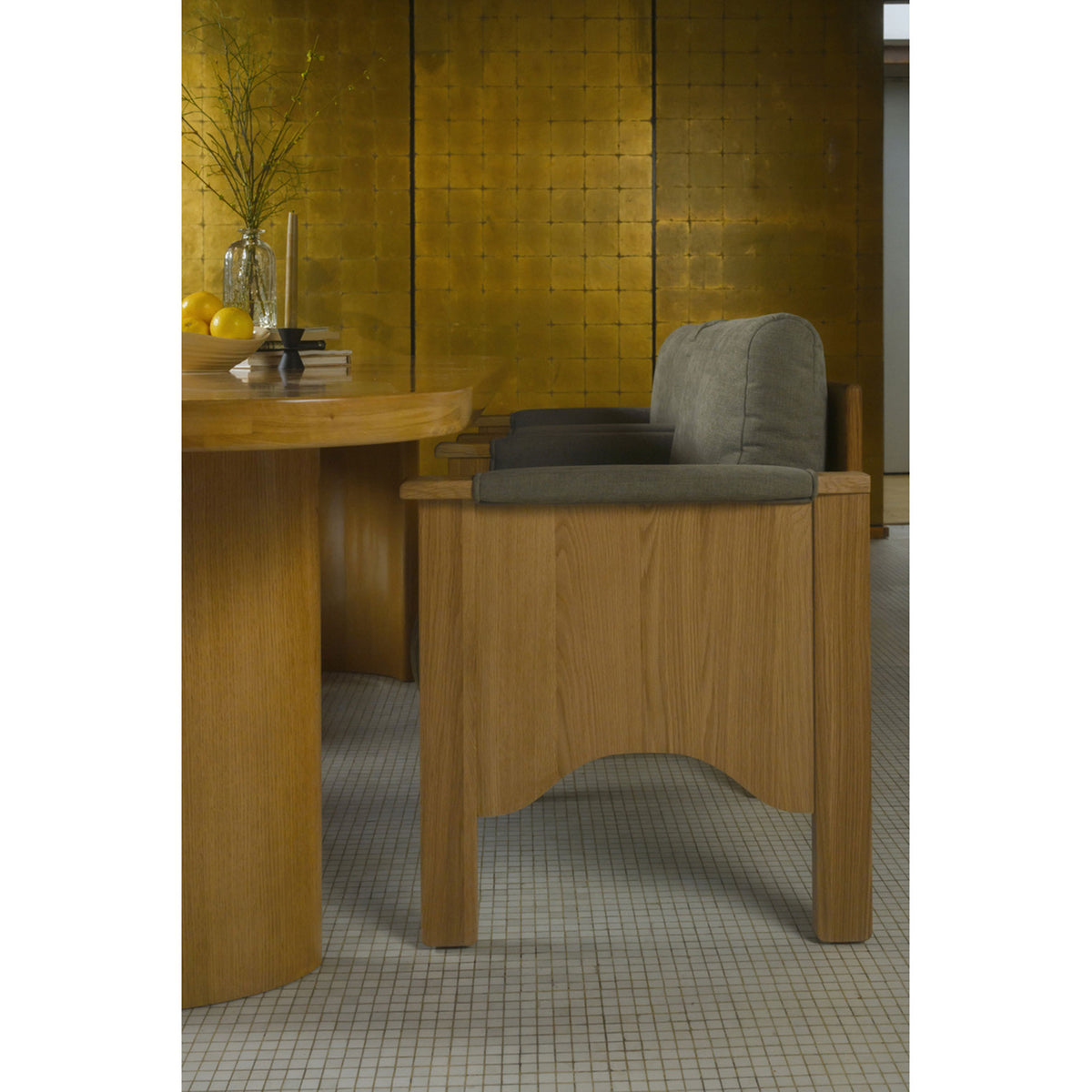 Bauer Dining Chair – 25.63" Upholstered Dining Chair (2 Colors) (10)