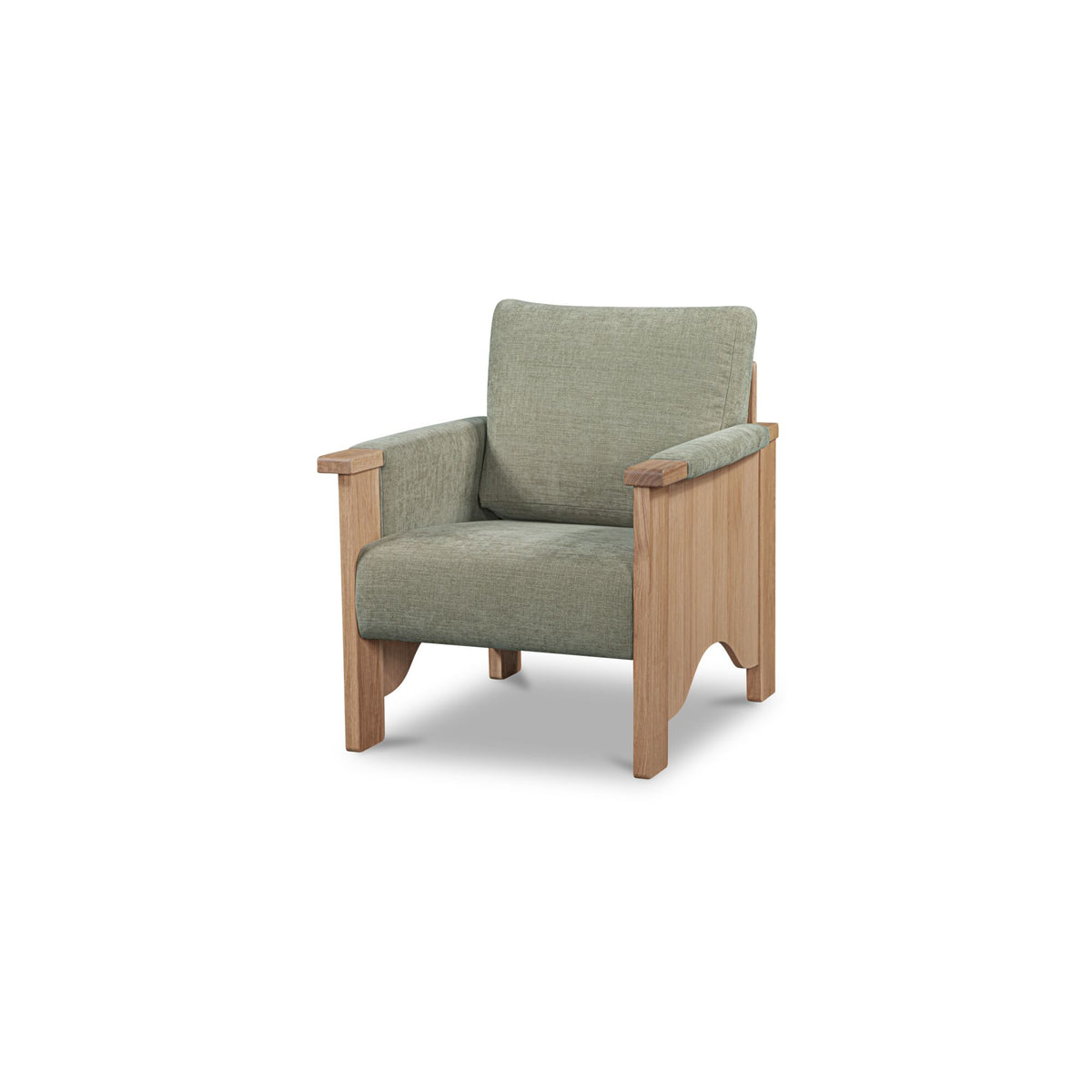 Bauer Accent Chair – 30.25" Upholstered Accent Chair (2 Colors) (14)