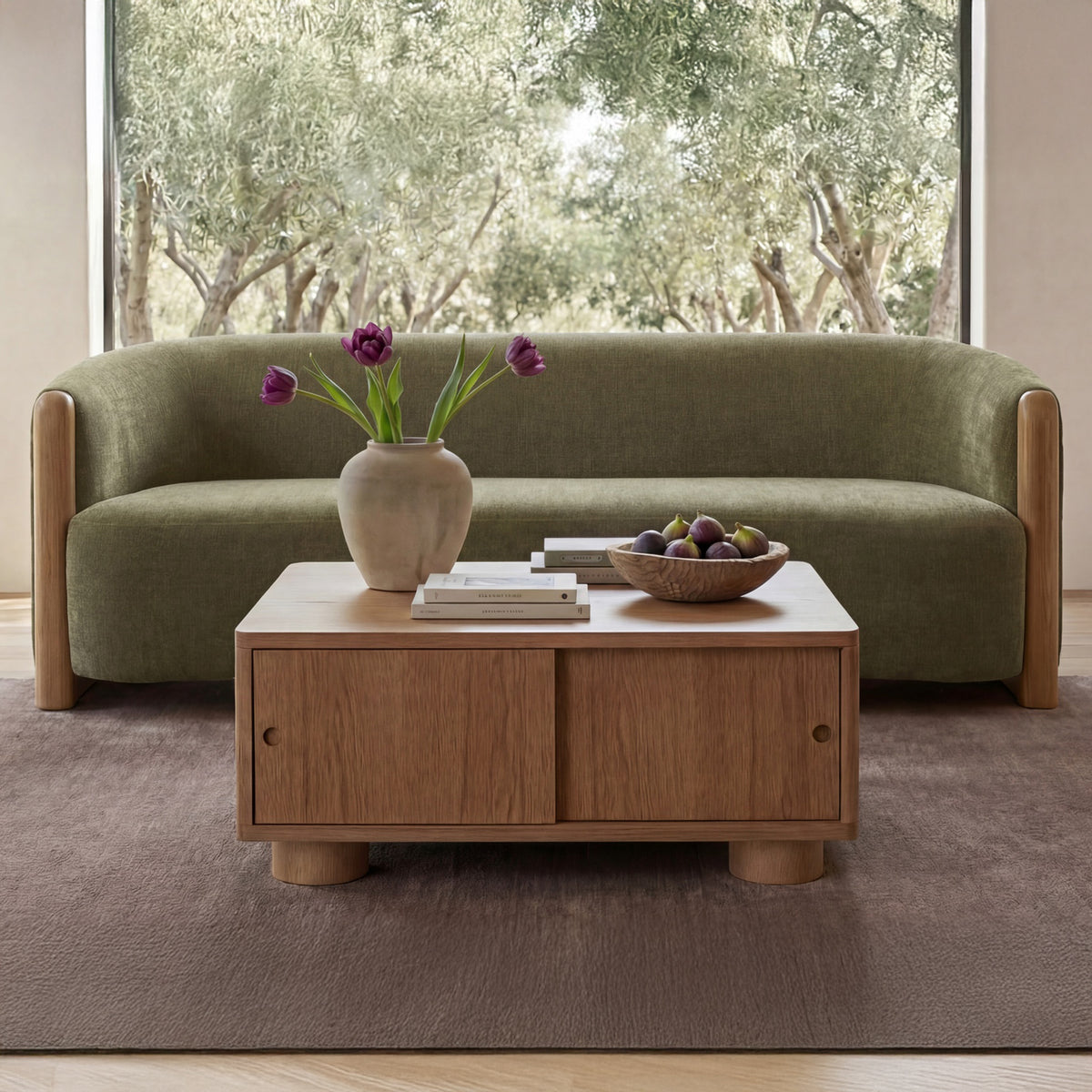 Anya Sofa – 90" Upholstered Sofa (2 Colors) (3)
