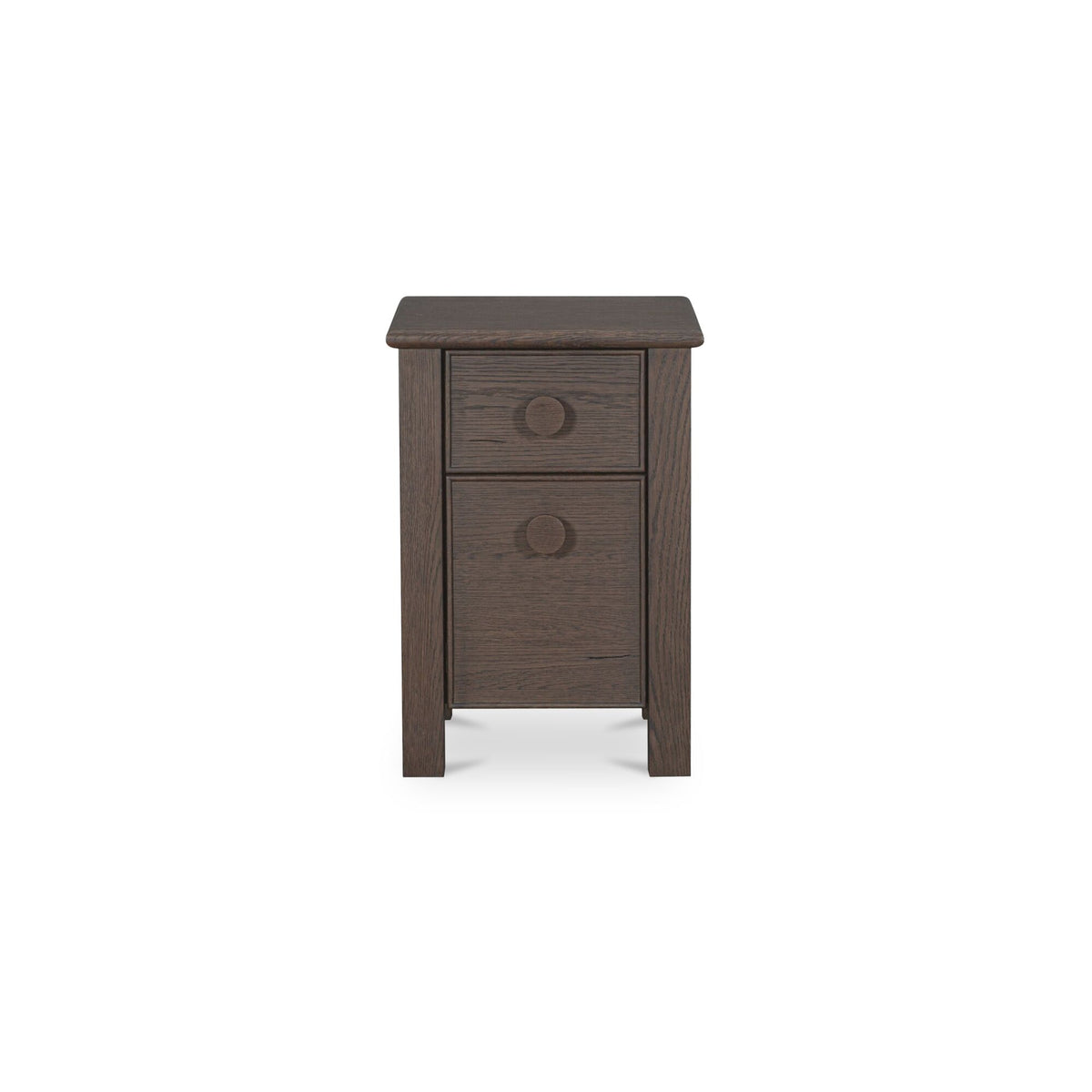 Loren Nightstand – 18" to 32" Oak Veneer Nightstand (2 Colors) (1)