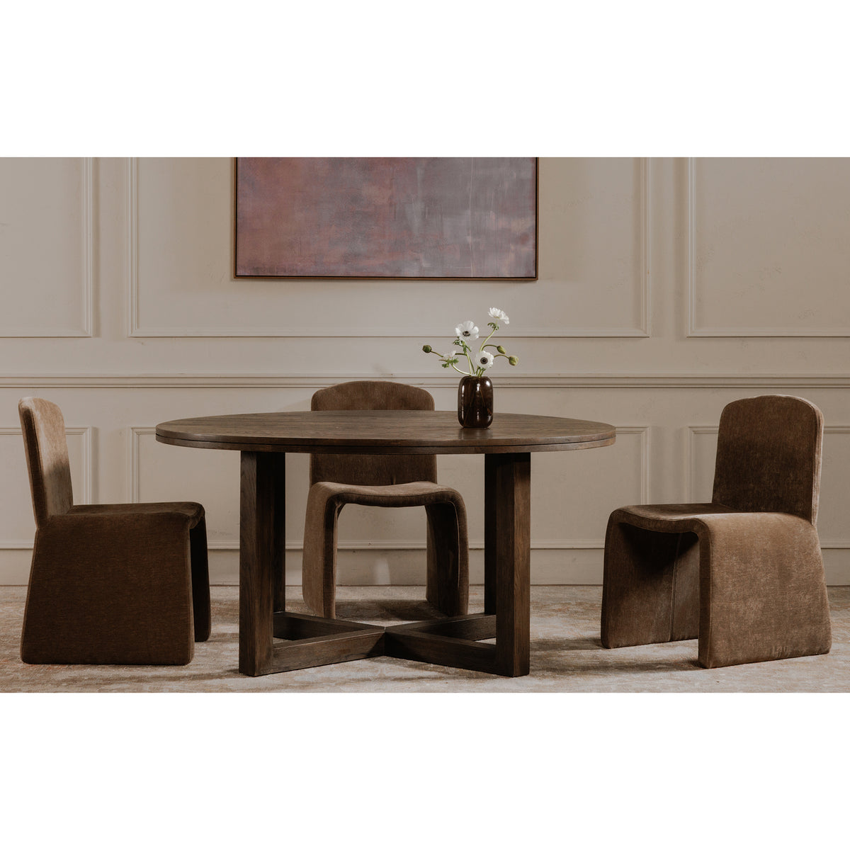Ella Dining Chair – 22" Upholstered Dining Chair (3 Colors) (15)