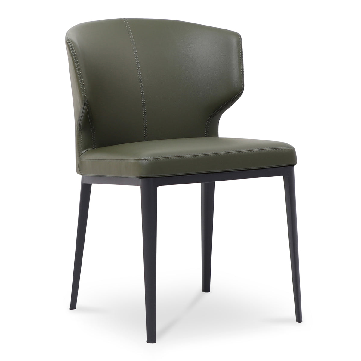 Delaney Dining Chair Set of 2 – 19.5" Vegan Leather Dining Chairs (2 Colors) (12)