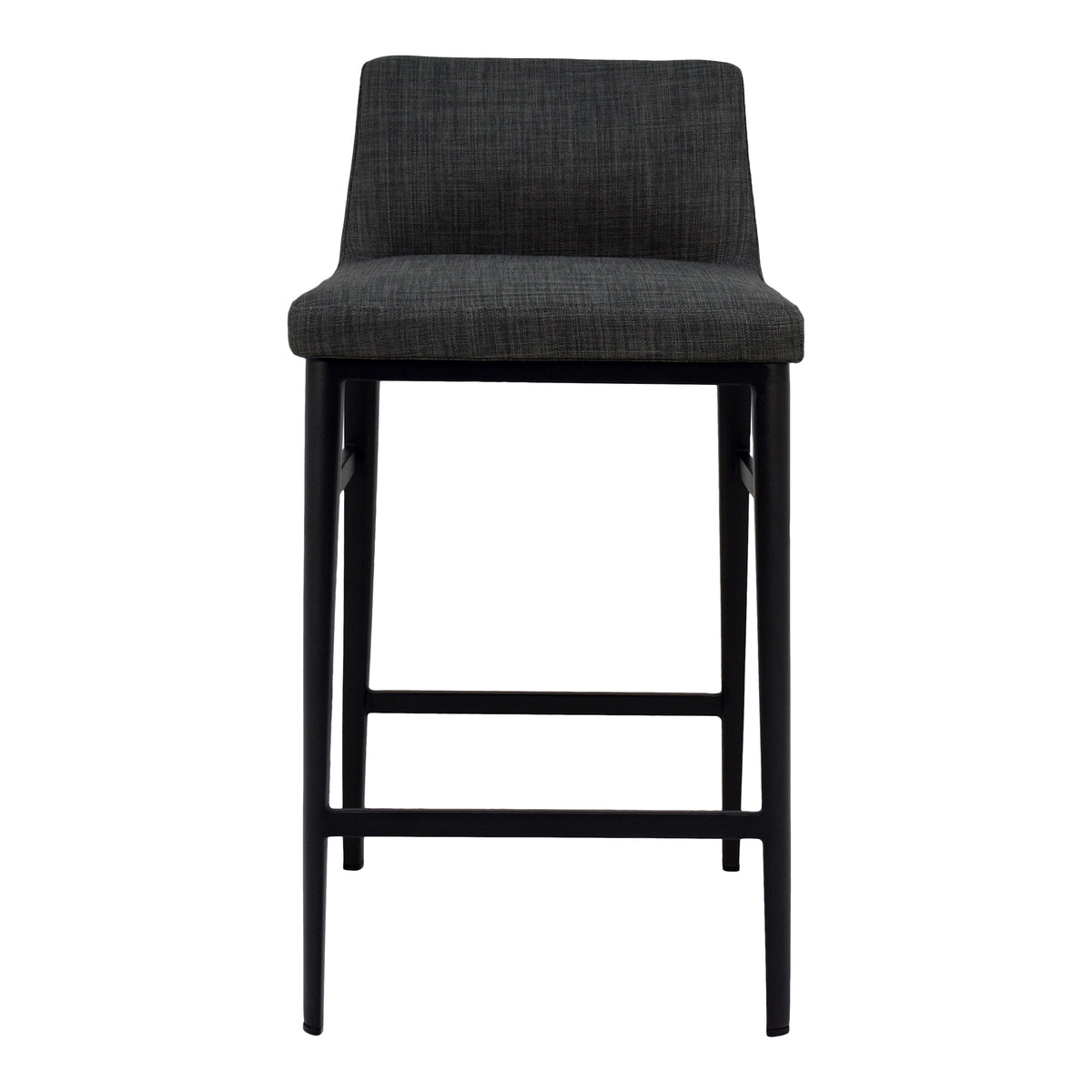 Baron Counter Stool – 17.5" Low-Back Upholstered Counter Stool (2 Colors) (1)
