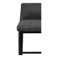 Baron Counter Stool – 17.5" Low-Back Upholstered Counter Stool (2 Colors) (5)