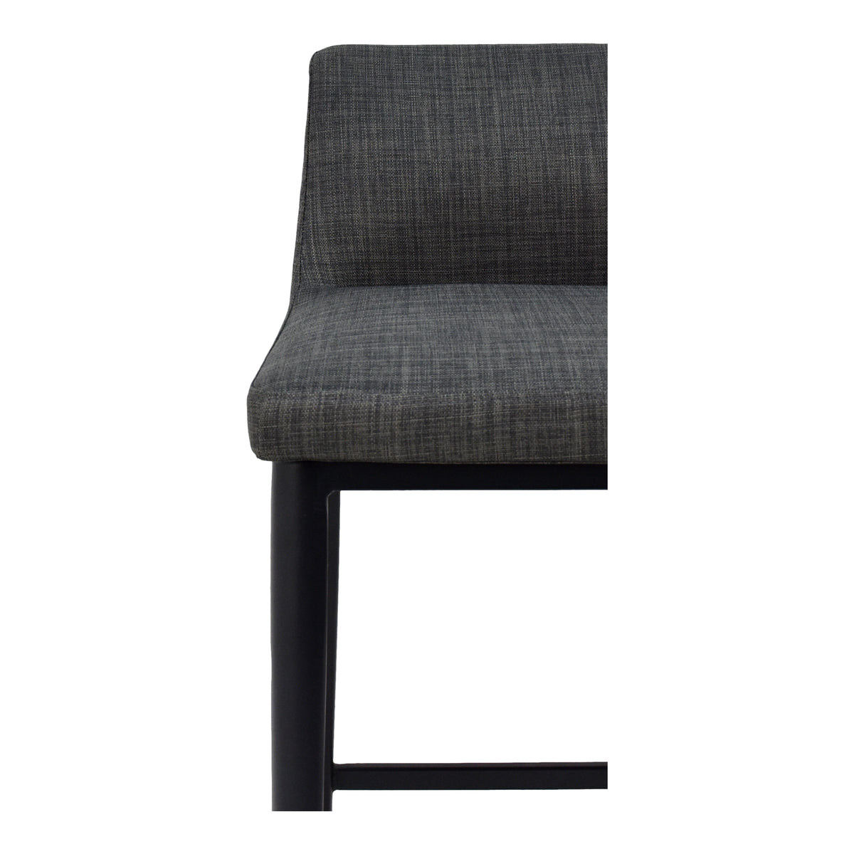 Baron Counter Stool – 17.5" Low-Back Upholstered Counter Stool (2 Colors) (5)