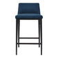 Baron Counter Stool – 17.5" Low-Back Upholstered Counter Stool (2 Colors) (8)