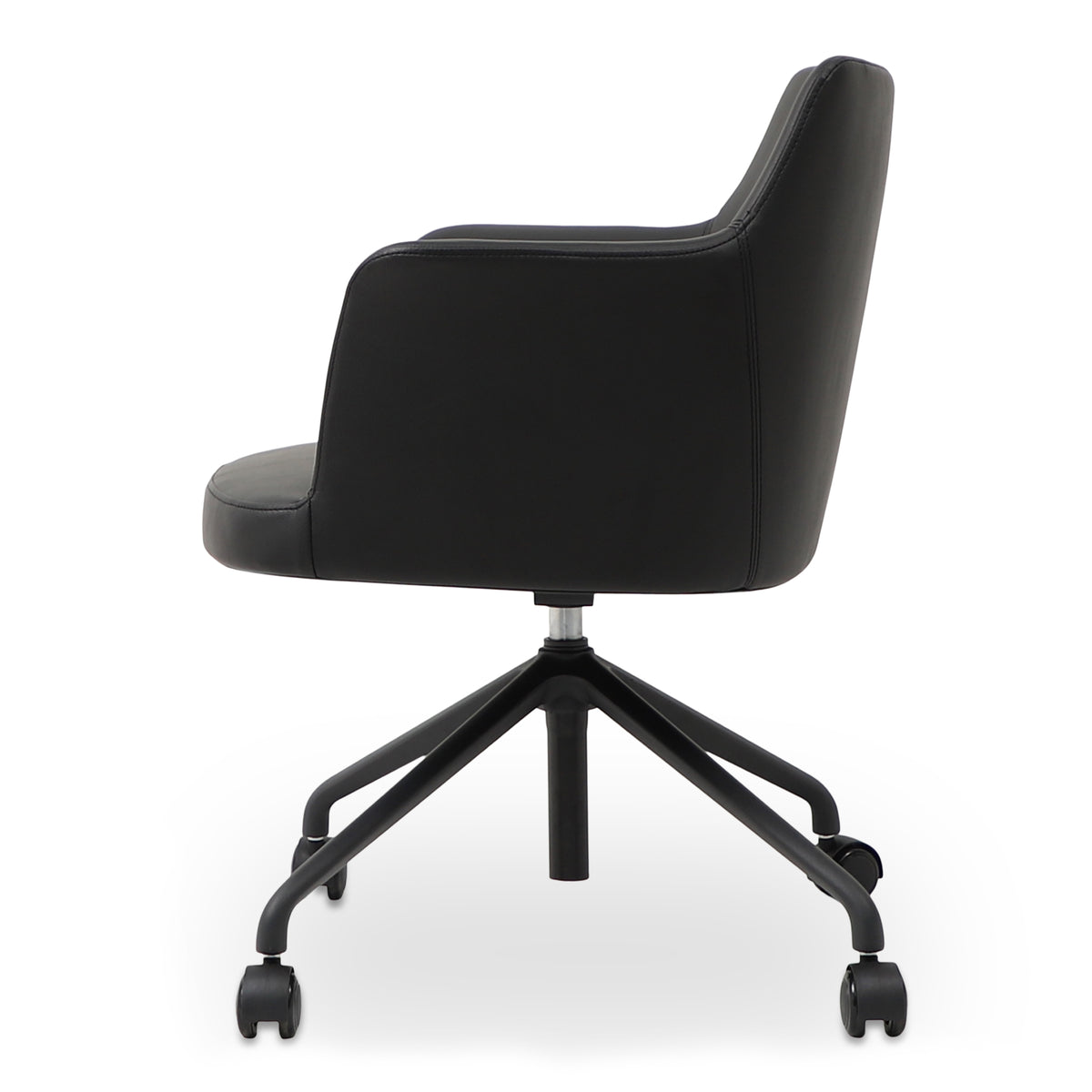 Morris Office Chair – 22.8" Vegan Leather Swivel Office Chair (2)
