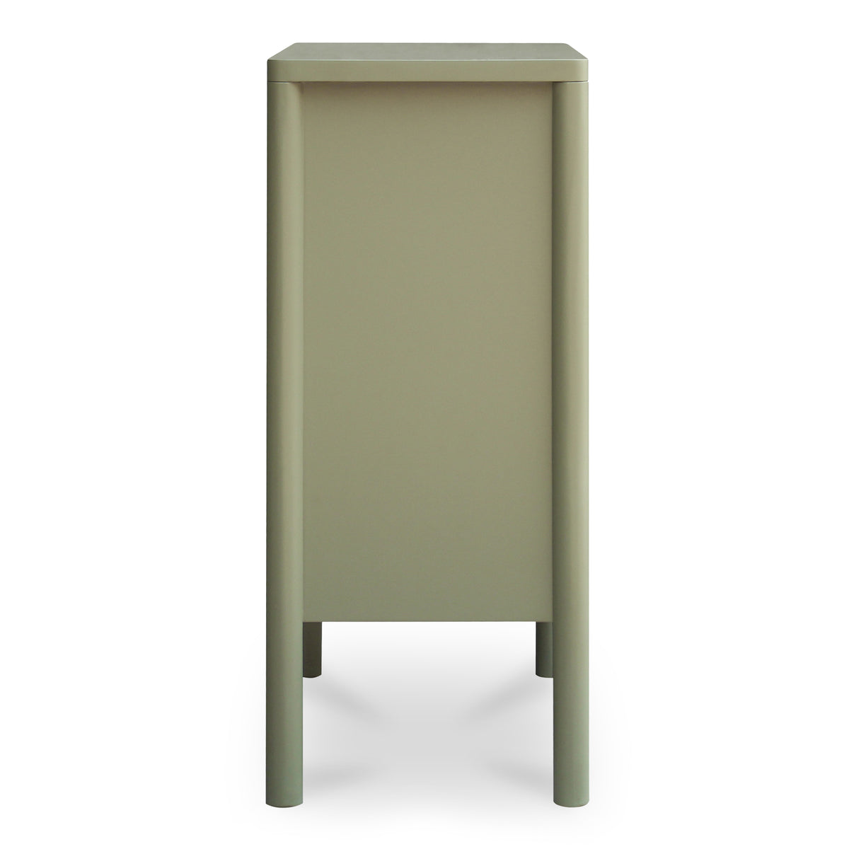 Hannah Cabinet – 35" Glass-Front Pine Cabinet (4)