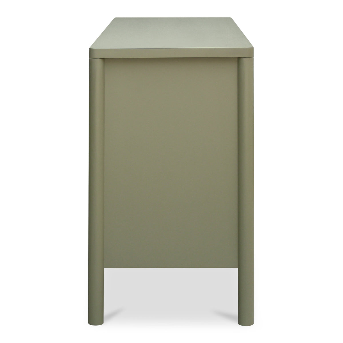 Hannah Sideboard – 72.8" Glass-Front Pine Sideboard (4)