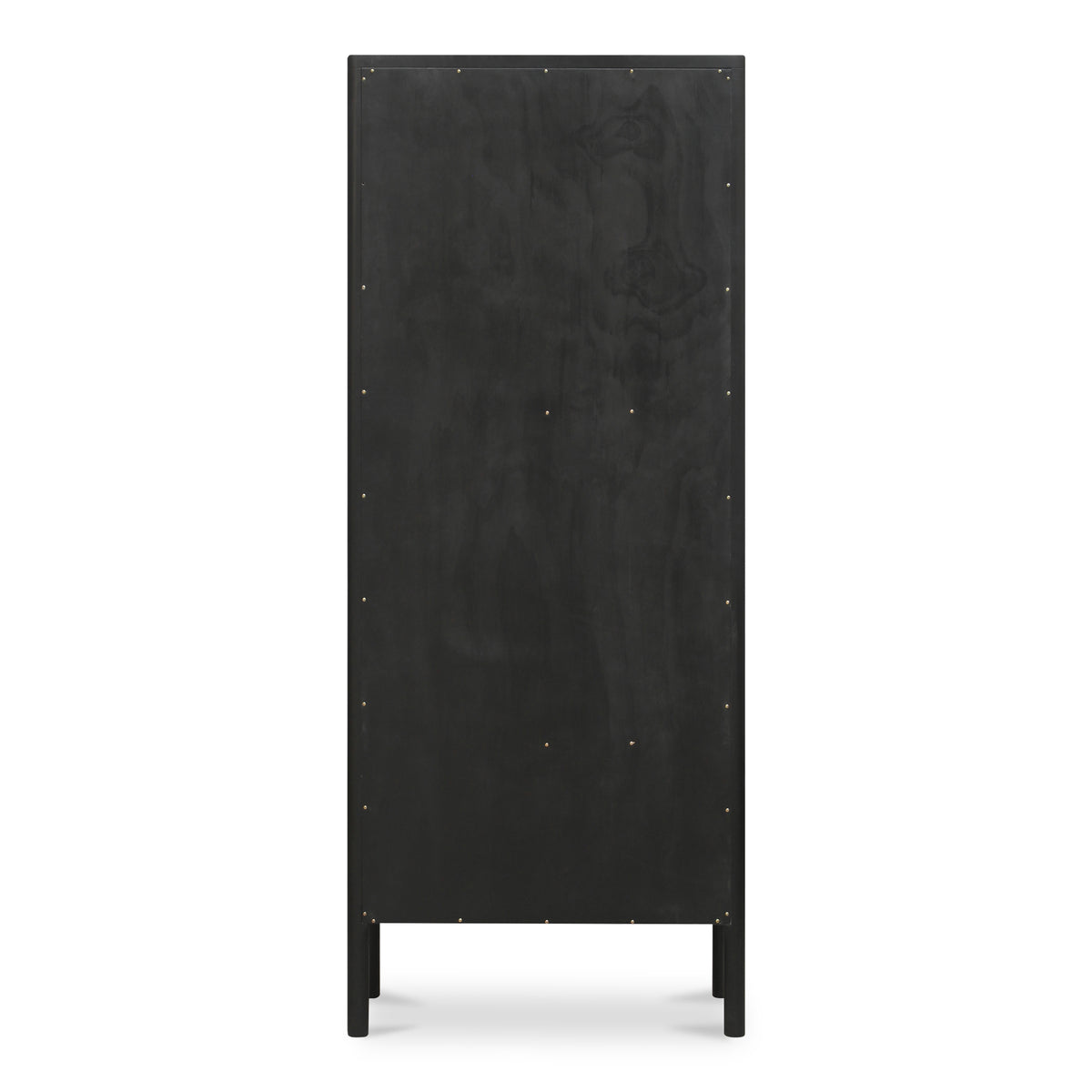 Hannah Tall Cabinet – 86.2" Glass-Front Pine Cabinet (2 Colors) (6)