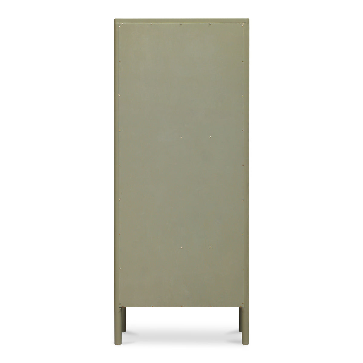 Hannah Tall Cabinet – 86.2" Glass-Front Pine Cabinet (2 Colors) (14)