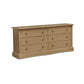 Clarence Dresser – 72" Solid Oak 6-Drawer Dresser (2)