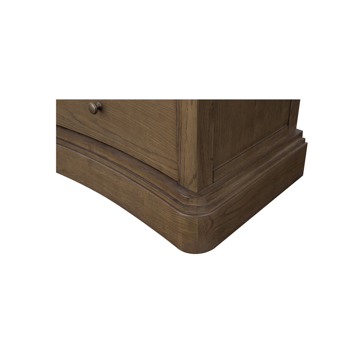 Clarence Nightstand – 28" Solid Oak 3-Drawer Nightstand (5)