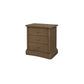 Clarence Nightstand – 28" Solid Oak 3-Drawer Nightstand (4)