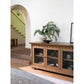 Lillian Sideboard – 83.7" Ash Sideboard with Glass Doors (9)