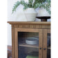 Lillian Sideboard – 83.7" Ash Sideboard with Glass Doors (10)