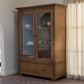 Lillian Tall Cabinet – 52" Ash Cabinet with Glass Doors (13)