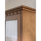 Lillian Tall Cabinet – 52" Ash Cabinet with Glass Doors (9)