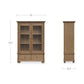 Lillian Tall Cabinet – 52" Ash Cabinet with Glass Doors (15)