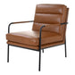 Verlaine Armchair – 23.5" Leather Accent Chair (3 Colors) (2)