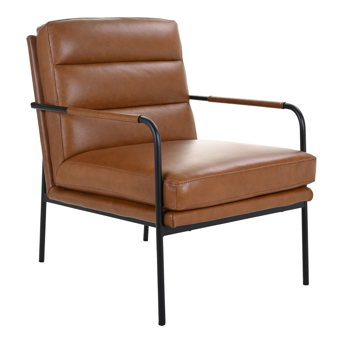 Verlaine Armchair – 23.5" Leather Accent Chair (3 Colors) (22)