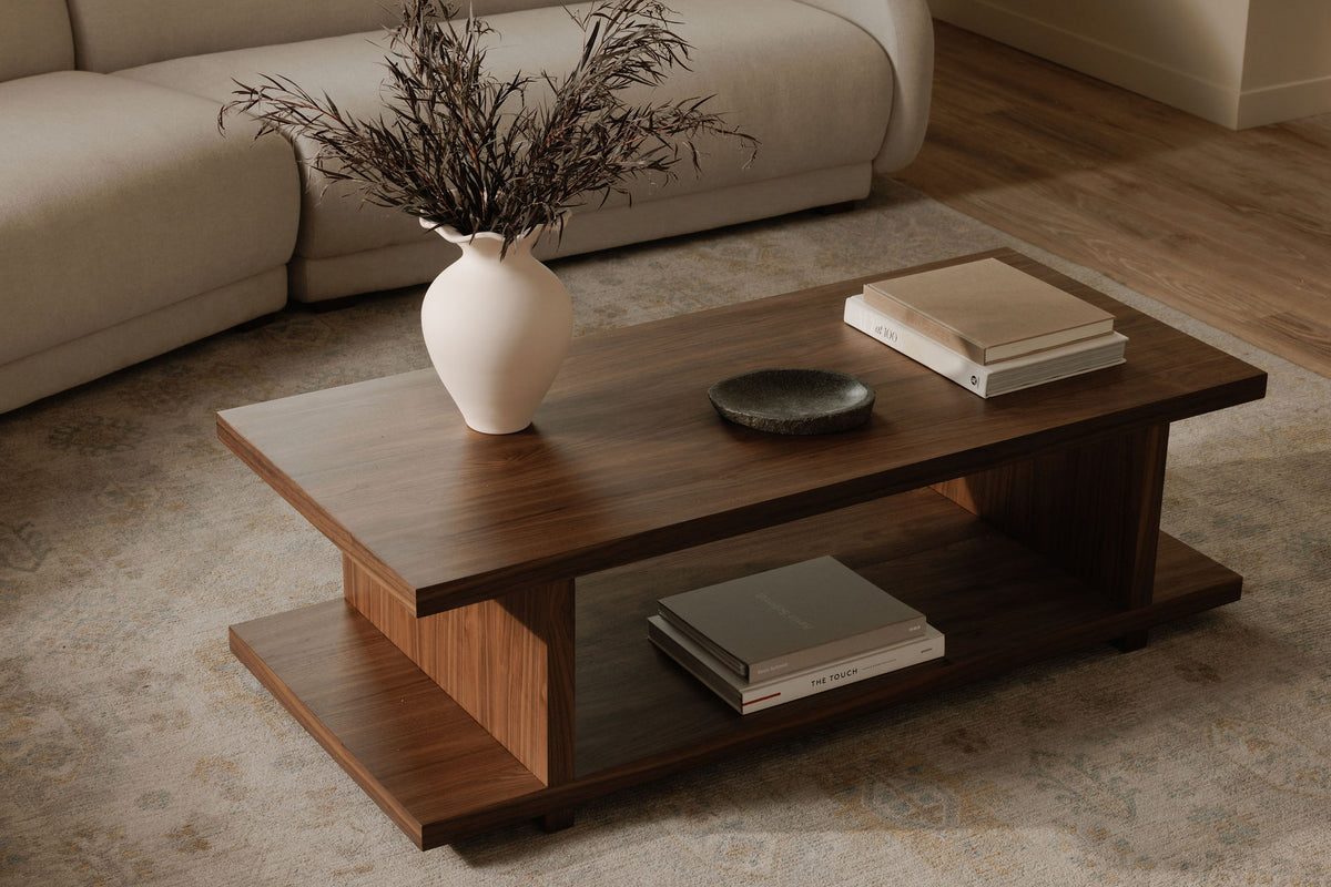Miri Coffee Table – 54" Walnut Veneer Coffee Table (6)