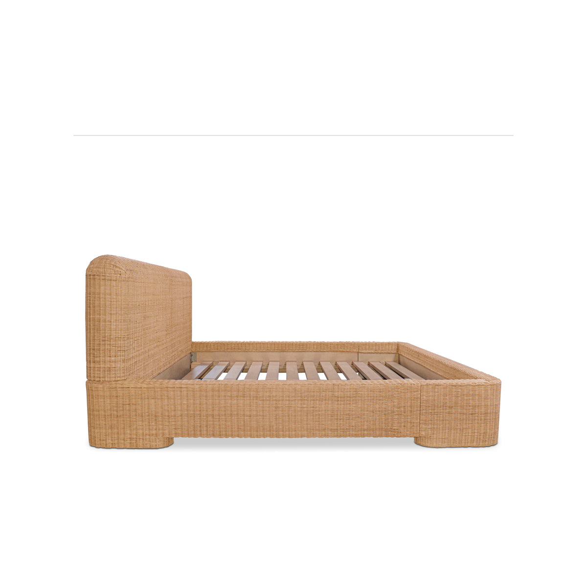 Claudia Bed – 70"–86" Natural Rattan Bed (5)