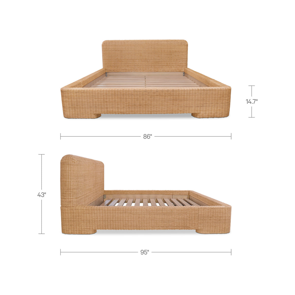 Claudia Bed – 70"–86" Natural Rattan Bed (24)