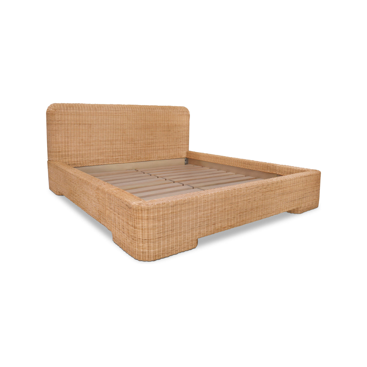 Claudia Bed – 70"–86" Natural Rattan Bed (16)