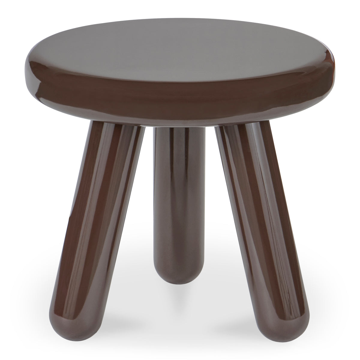 Joy Accent Table – 19" High-Gloss Lacquer Accent Table (1)