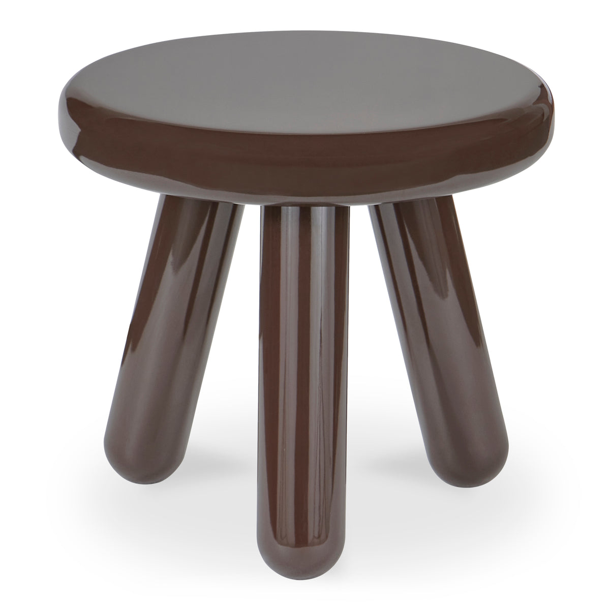 Joy Accent Table – 19" High-Gloss Lacquer Accent Table (2)