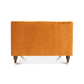 Evelyn Mid-Century Tufted Velvet Lounge Chair 42"