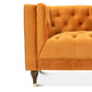 Evelyn Mid-Century Tufted Velvet Lounge Chair 42"
