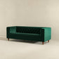 Evelyn Mid Century Chesterfield Sofa 88"