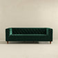 Evelyn Mid Century Chesterfield Sofa 88"