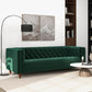Evelyn Mid Century Chesterfield Sofa 88"