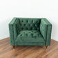 Evelyn Mid-Century Tufted Velvet Lounge Chair 42"