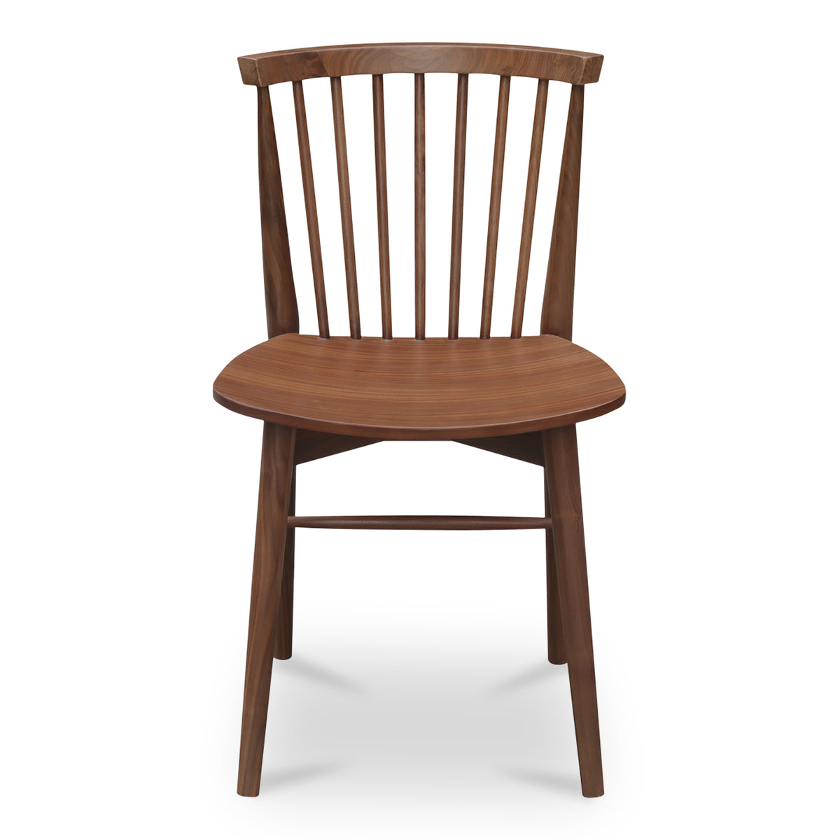 Marley Dining Chair Set of 2 – 18.58" Solid Walnut Dining Chairs (2)