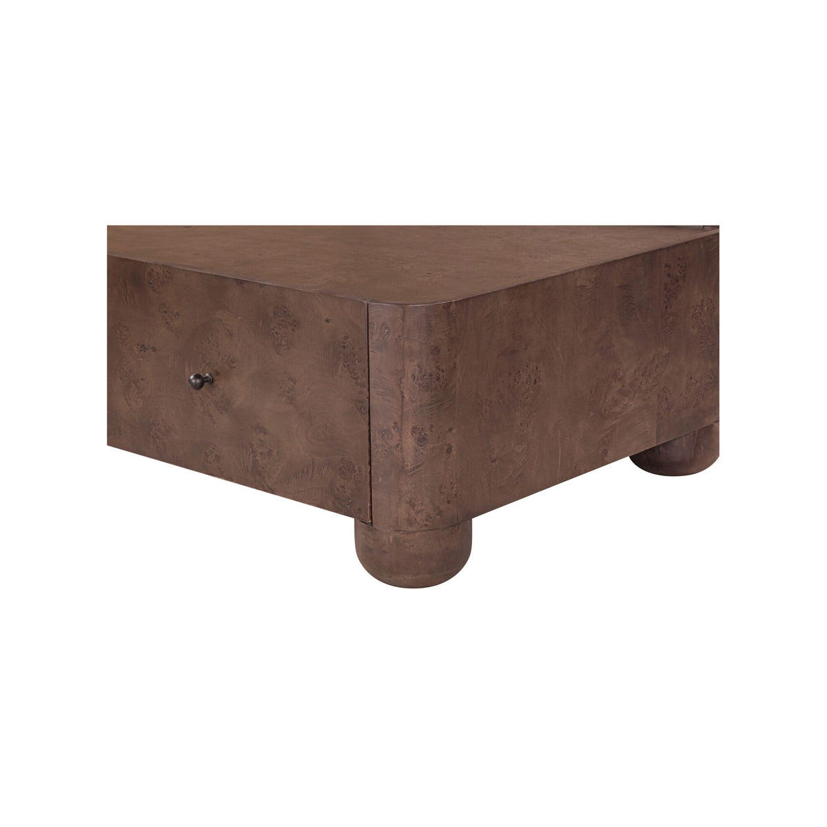 Gibson Coffee Table – 55" Oak and Burl Veneer Coffee Table (2 Colors) (7)