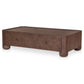 Gibson Coffee Table – 55" Oak and Burl Veneer Coffee Table (2 Colors) (4)