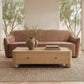 Gibson Coffee Table – 55" Oak and Burl Veneer Coffee Table (2 Colors) (19)