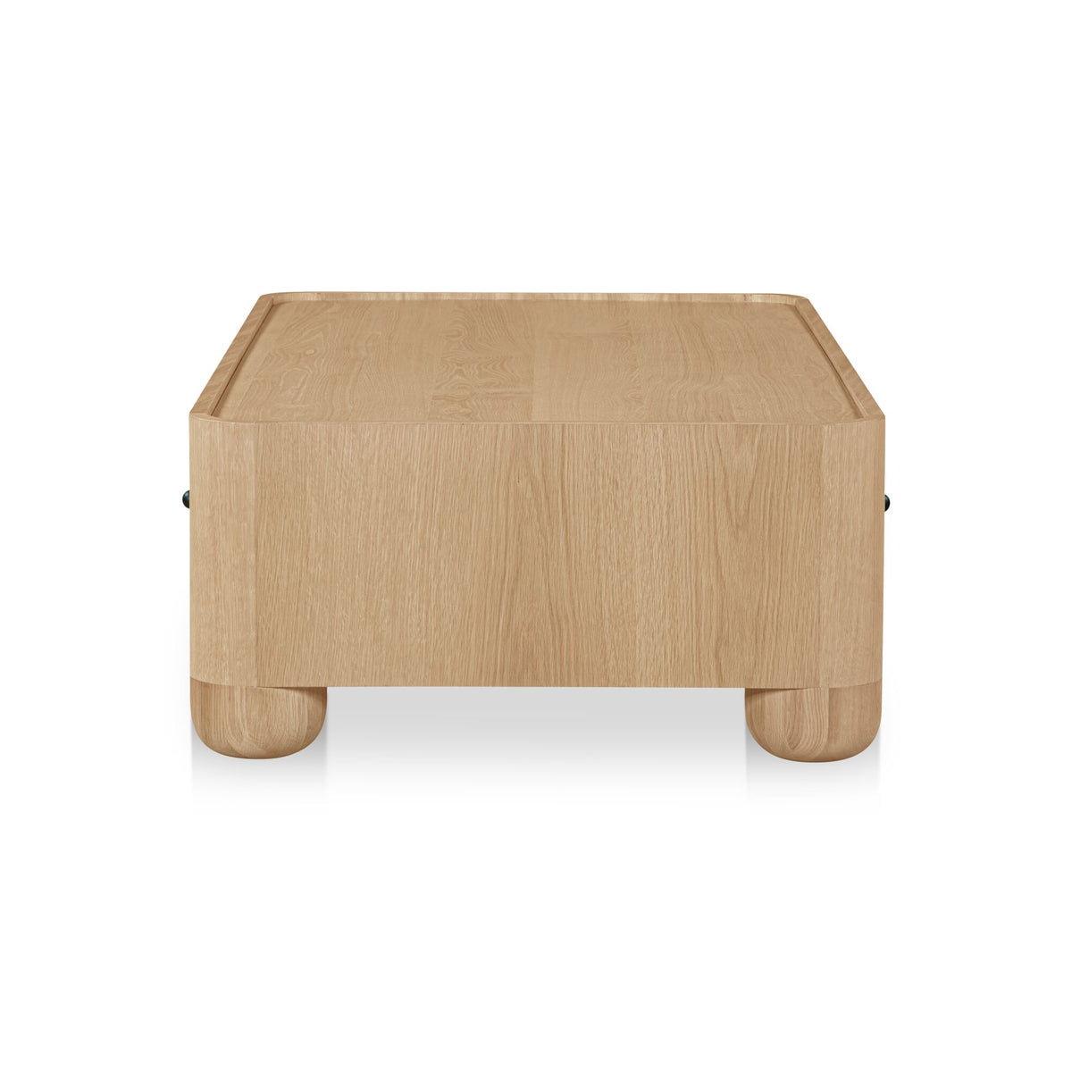 Gibson Coffee Table – 55" Oak and Burl Veneer Coffee Table (2 Colors) (13)
