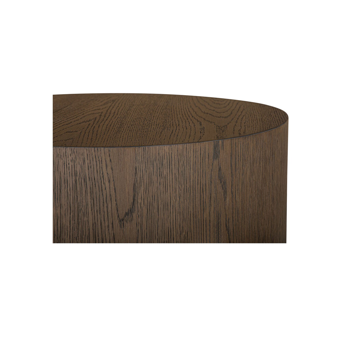 Corey Side Table – 20" Round Oak Veneer Side Table (2 Colors) (4)