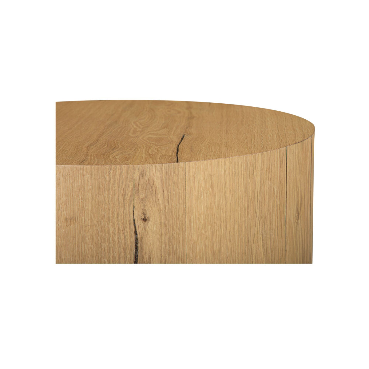 Corey Side Table – 20" Round Oak Veneer Side Table (2 Colors) (10)