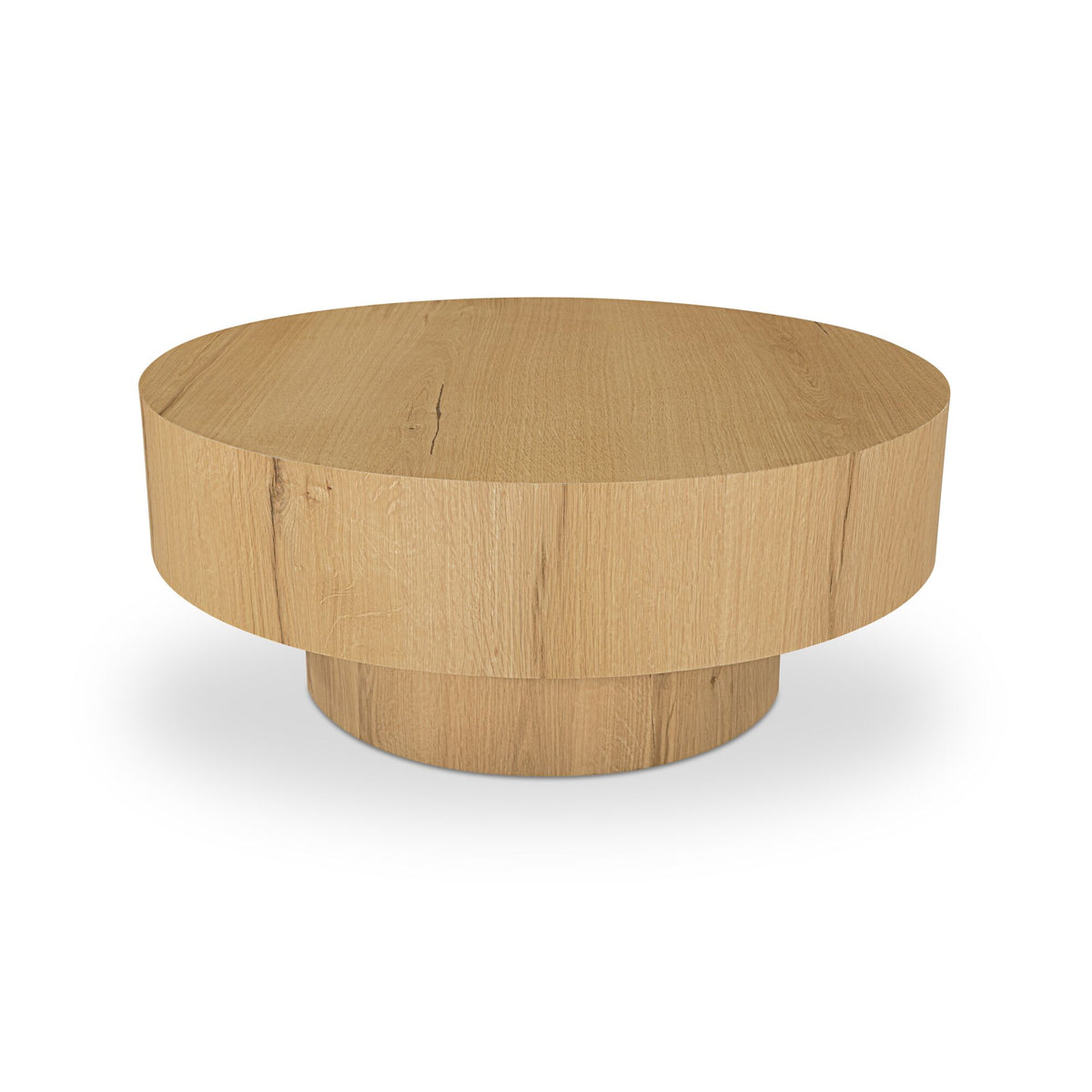 Corey Coffee Table – 36" Round Oak Veneer Coffee Table (2)