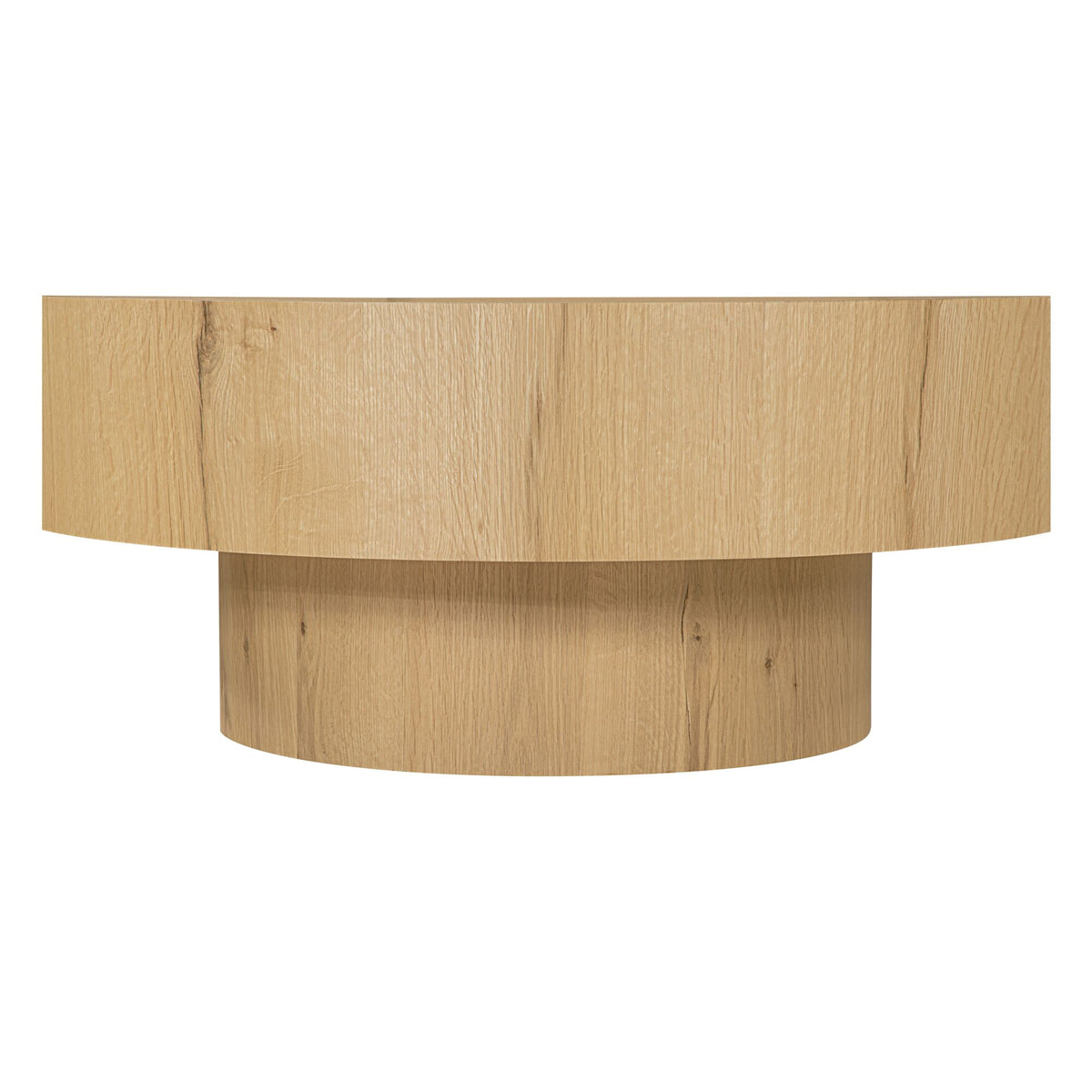 Corey Coffee Table – 36" Round Oak Veneer Coffee Table (4)